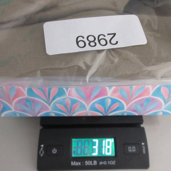 NIko And... Women's Tunic Top Long Sleve Pullover Casual Side Slits 3 Taupe 318 - Picture 9 of 9